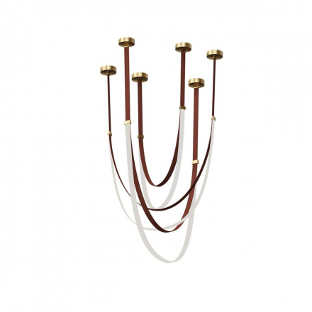 Подвесной светодиодный светильник Kink Light Лирд 07689A-150+180+210,04