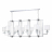Подвесная люстра Crystal Lux Nicolas SP10 L1300 Nickel/White