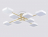Люстра на штанге Ambrella light COMFORT FL516346