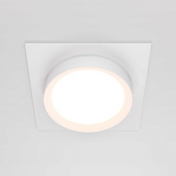 Встраиваемый светильник Maytoni Hoop DL086-GX53-SQ-W