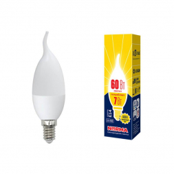 Лампа светодиодная E14 7W 4000K матовая LED-CW37-7W/NW/E14/FR/NR UL-00003800