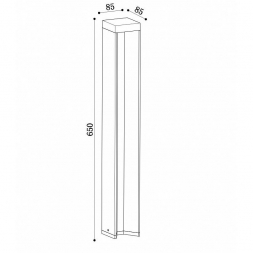Уличный светодиодный светильник Maytoni Essen O596FL-L9GR4K1