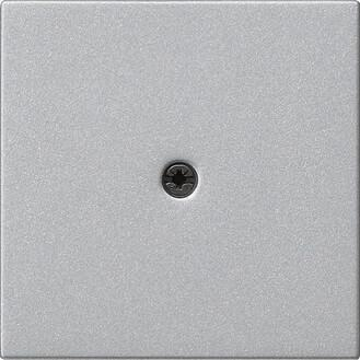 Лицевая панель Gira System 55 ввода кабеля алюминий 027426