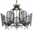 Подвесная люстра Lightstar Castello 744077