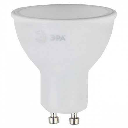 Лампа светодиодная ЭРА GU10 12W 2700K матовая MR16-12W-827-GU10 Б0047733