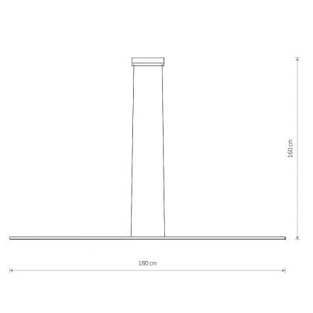 Подвесной светодиодный светильник Nowodvorski Bar Led L 10365