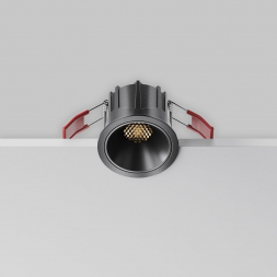 Встраиваемый светильник Maytoni Technical Alfa LED DL043-01-10W3K-RD-B-1