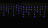 Светодиодная гирлянда Uniel занавес 220V белый ULD-E5505-196/DTK WHITE-BLUE IP20 STARS-1 UL-00001410
