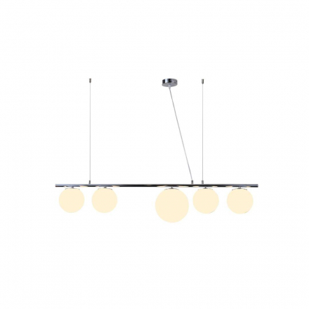 Подвесная люстра Lumina Deco Baristica LDP 6012-5 CHR+WT