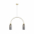 Подвесная люстра Maytoni Antic MOD302PL-02GR