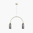 Подвесная люстра Maytoni Antic MOD302PL-02GR