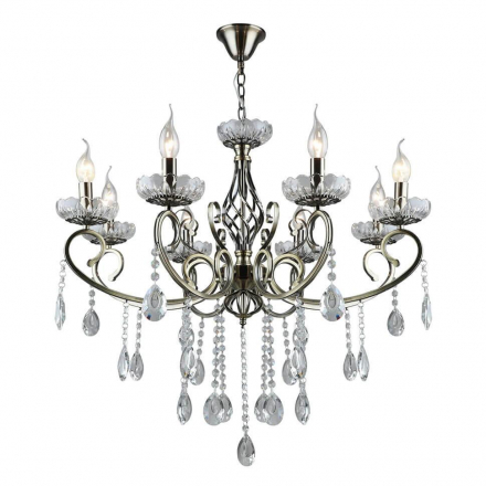 Подвесная люстра Seven Fires Luiksa WD3595/8H-AB-CL