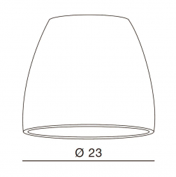 Абажур Azzardo Shade ZA 23 AZ2594