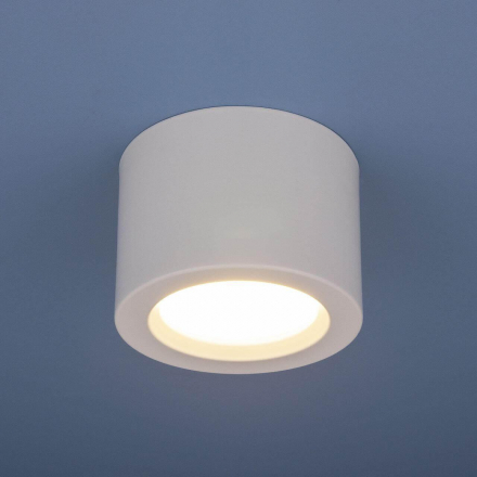 Потолочный светодиодный светильник Elektrostandard DLR026 6W 4200K белый матовый a040440