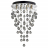 Каскадная люстра Arti Lampadari Flusso H 1.4.45.617 N