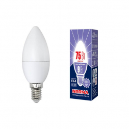 Лампа светодиодная E14 9W 6500K матовая LED-C37-9W/DW/E14/FR/NR UL-00003802