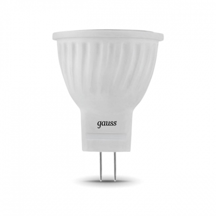 Лампа светодиодная Gauss GU4 3W 6500K матовая 132517303