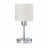 Настольная лампа Escada Denver 1109/1 Chrome/Beige