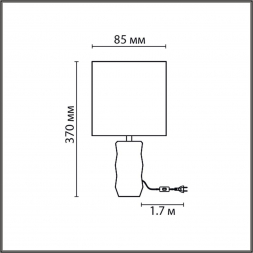 Настольная лампа Lumion Moderni Beina 8136/1T
