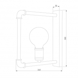 Бра TK Lighting 4148 Hydria