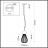 Подвесной светильник Odeon Light Exclusive Elica 5402/1