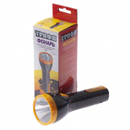 Ручной светодиодный фонарь ЭРА Трофи аккумуляторный 200х41 94 лм TA11 Б0010038