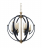 Подвесная люстра Lumina Deco Bergen LDP 1232-6 BK+MD