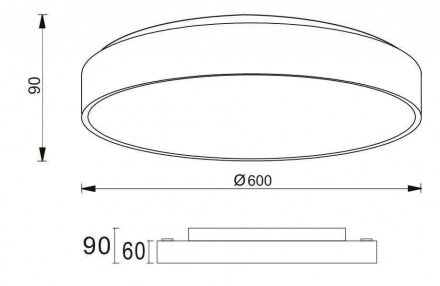 Потолочный светодиодный светильник Deko-Light Menkar 348202