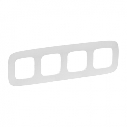 Рамка 4-постовая Legrand Valena Allure белая 754304