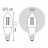Лампа светодиодная диммируемая филаментная Gauss Smart Home Filament E14 4,5W 2700K прозрачная 1230112