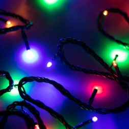 Светодиодная гирлянда Ardecoled нить 230V разноцветный ARD-String-Home-5000-Green-50Led-Live RGB 025778