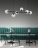 Подвесная люстра Lumina Deco Ceredo LDP 6034-6 BK