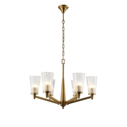 Подвесная люстра Crystal Lux Laura SP-PL6 Bronze