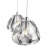 Подвесная светодиодная люстра ST Luce Waterfall SL6017.101.03